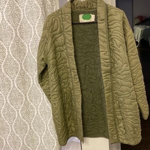 Quilted Anthropologie Jacket